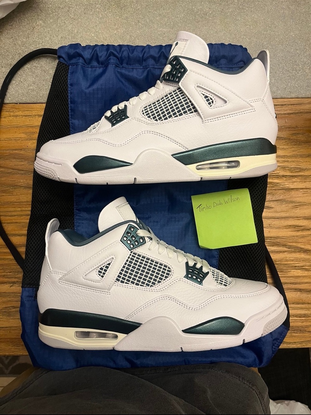 Jordan Retro 4 Oxidized Green Size 10 Men’s Sneakers Clean